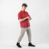 cleanwear panske kosile cervena kratky rukav 4 optimized (1)